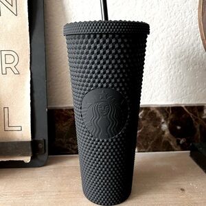 COPY - *RARE* Matte Black Soft-Touch Bling Cold Cup - 24 fl oz (Released Fall 2…